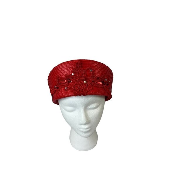 Mr. Hi's Classic Accessories - Mr. Hi's Classic Women's Ruby Red Fashion Hat